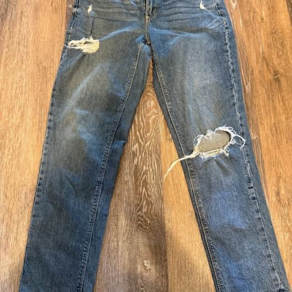 Garage Distressed Blue Jeans Size 03